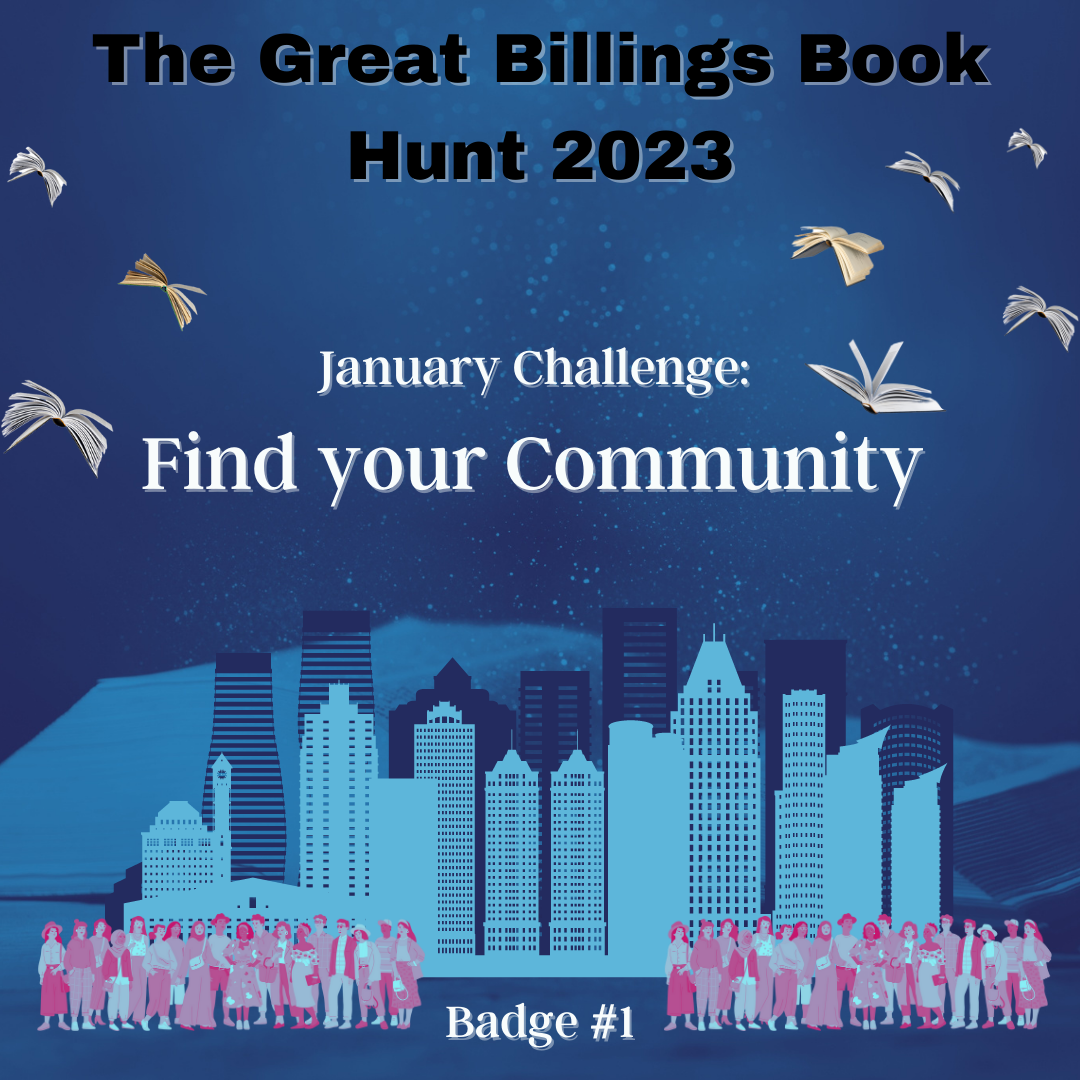 Great Billings Book Hunt January Challenge badge
