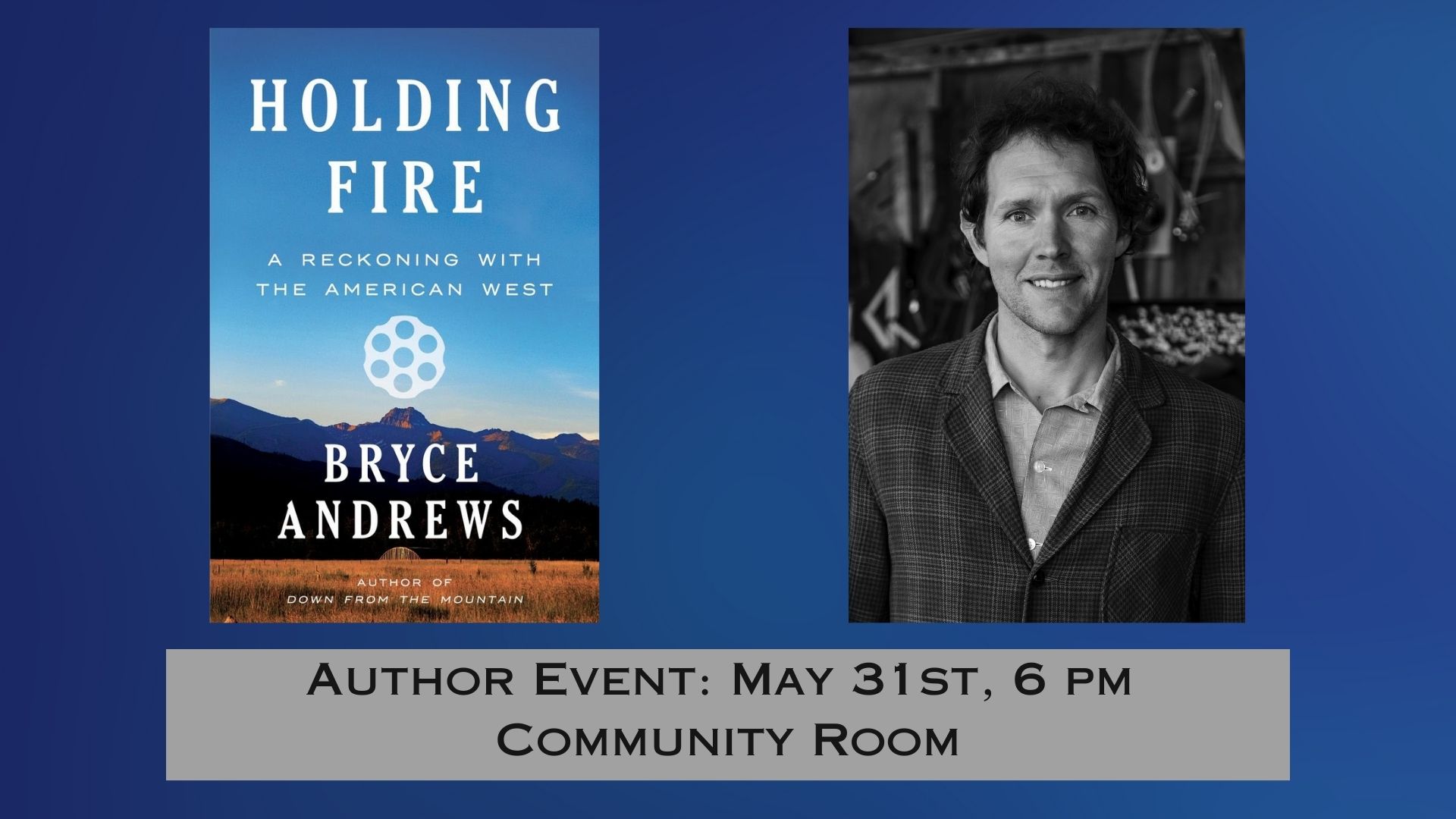 Author Event- Bryce Andrews