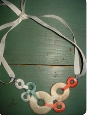 Washer necklace