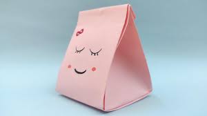 Origami gift bag