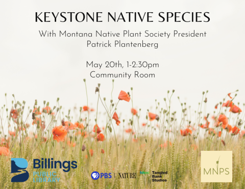 Keystone Native Species, May 20 at 1pm in Community Room