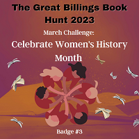 Great Billings Book Hunt March Challenge Badge 
