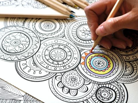 adult coloring