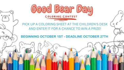 Coloring Contest Oct 2nd - 27th
