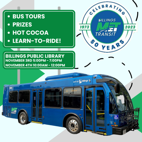 MET Transit Celebration flyer