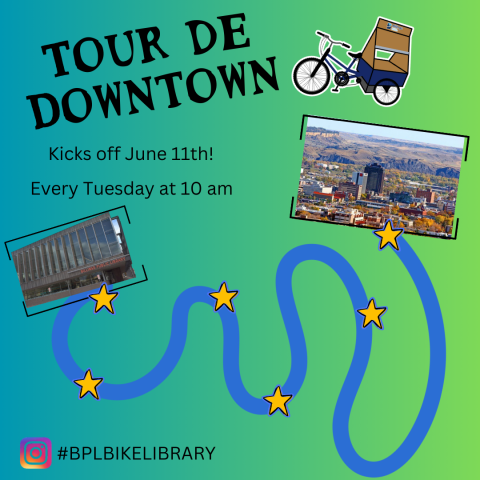 Tour de Downtown, BPL Bike Library