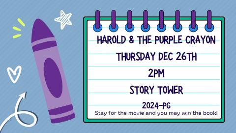 Harold and the Purple Crayon Movie