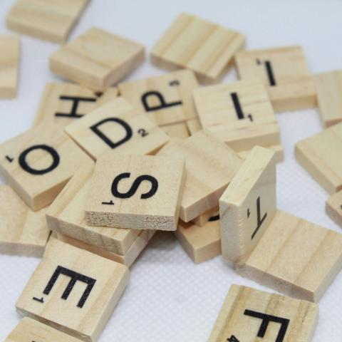 scrabble tiles