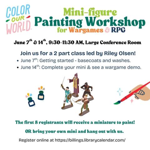 Mini-figure Painting Workshop 