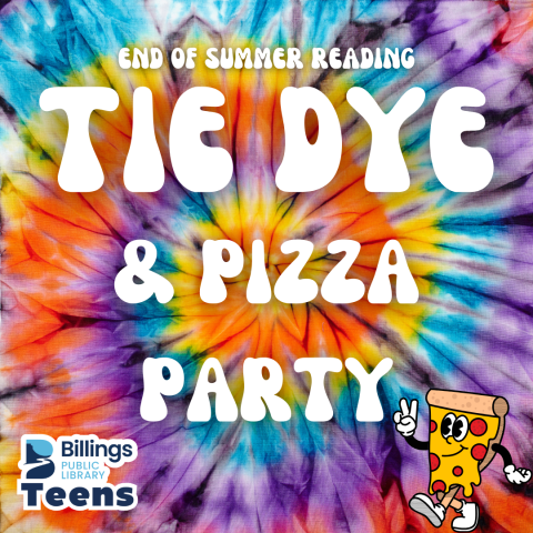 Tie Dye & Pizza Party