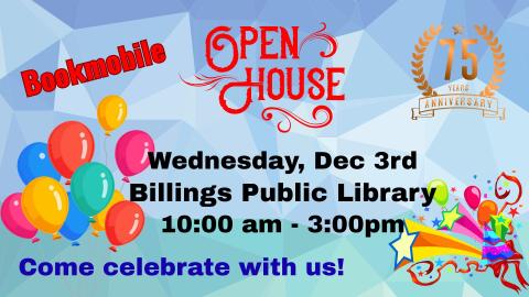 Bookmobile Open House