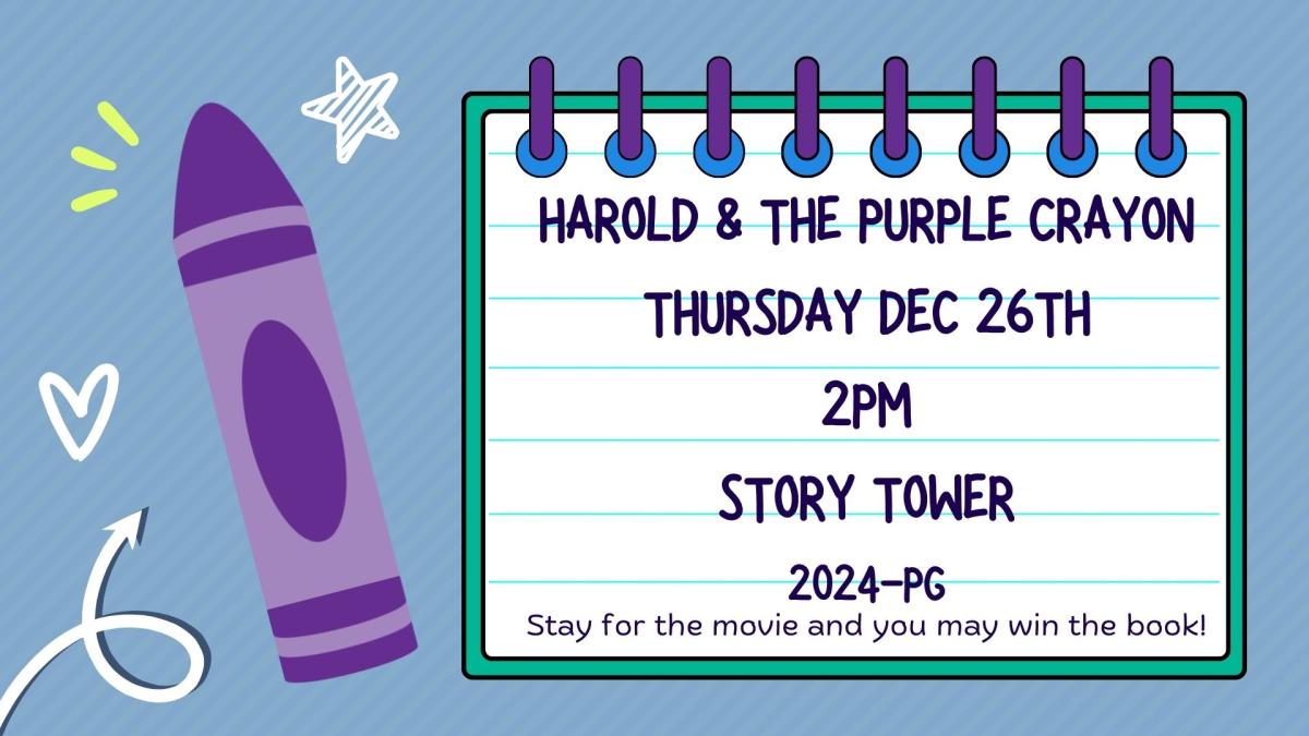 Harold and the Purple Crayon Movie