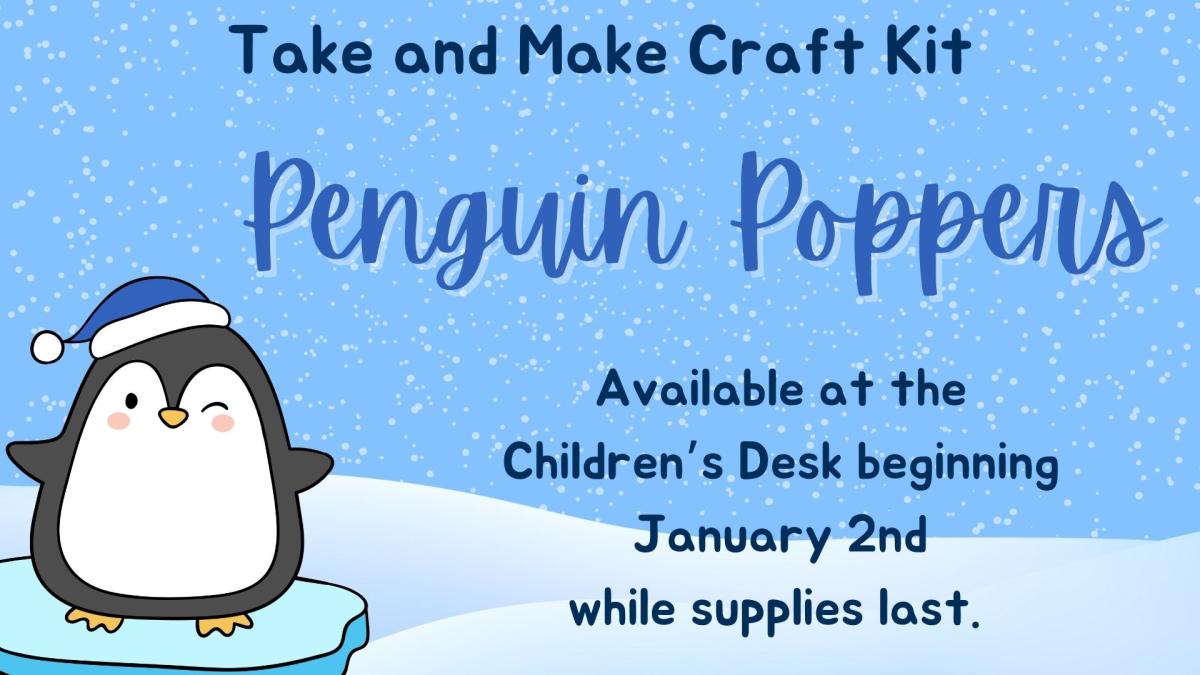 Take and Make Penguin Poppers