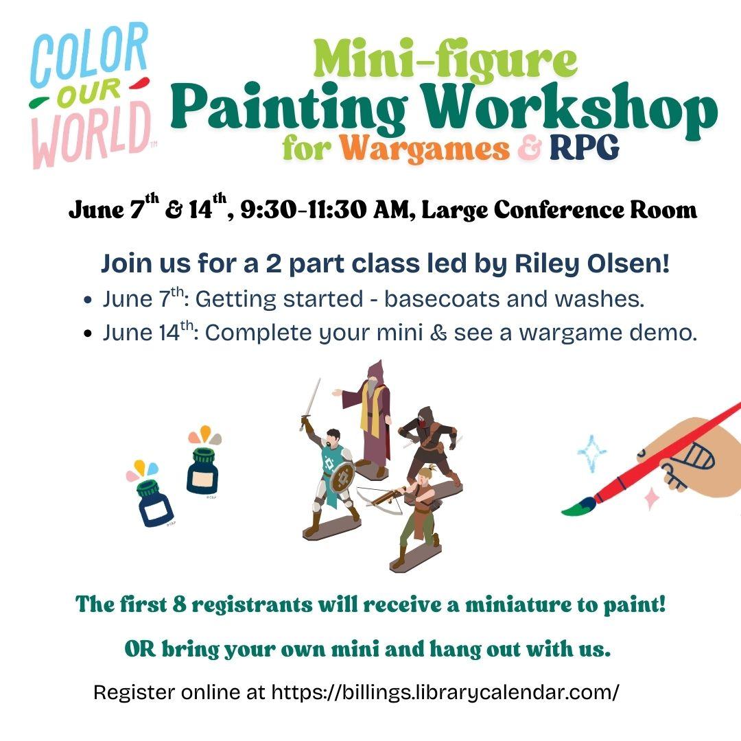 Mini-figure Painting Workshop 